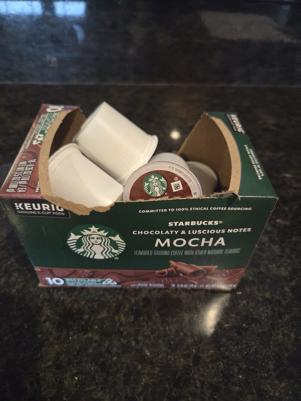 9 Starbucks Mocha K-Cup Pods